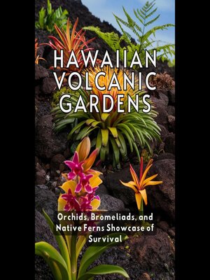 cover image of Hawaiian Volcanic Gardens Orchids, Bromeliads, and Native Ferns Showcase of Survival